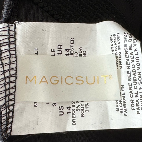 Magicsuit Brynn Swim Dress Navy Blue Size 14 NWT - Picture 11 of 12